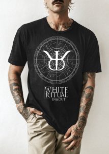 Astral T shirt homme White Ritual