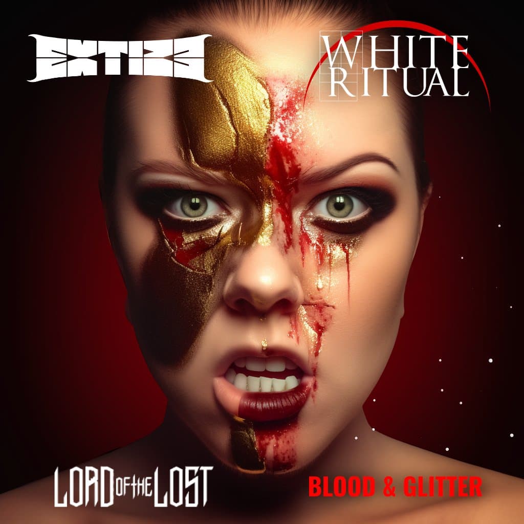 White Ritual x Extize - Blood And Glitter single cover