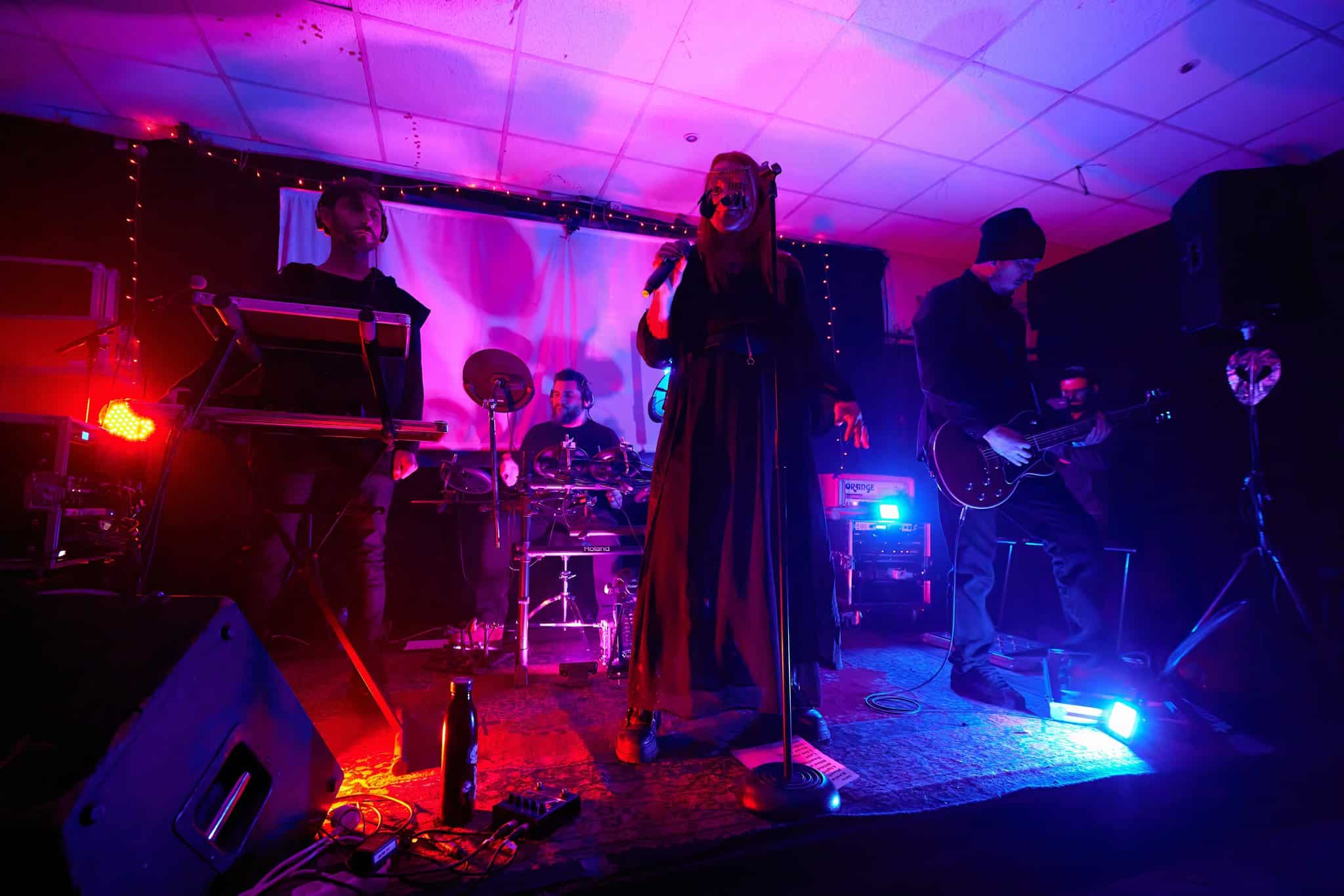 White Ritual en live Diamant d'Or - ambiance concert darkwave