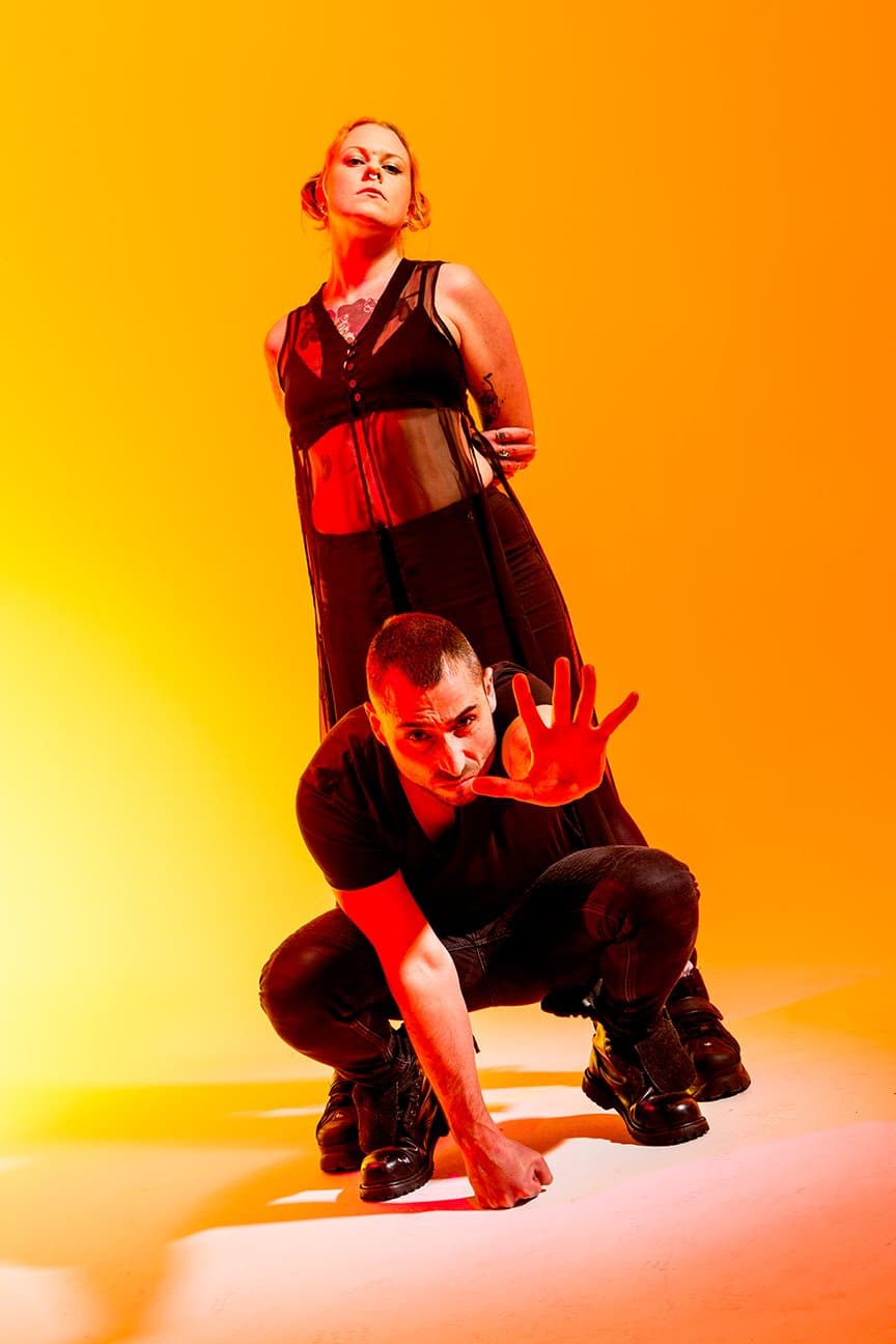 Portrait de groupe White Ritual - musique darkwave