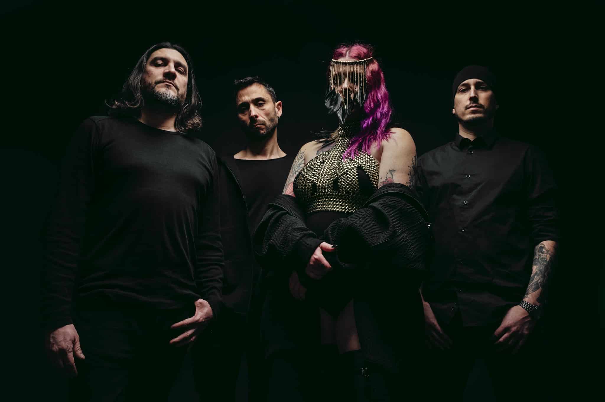 Photo presse White Ritual - portrait groupe darkwave par Hincker